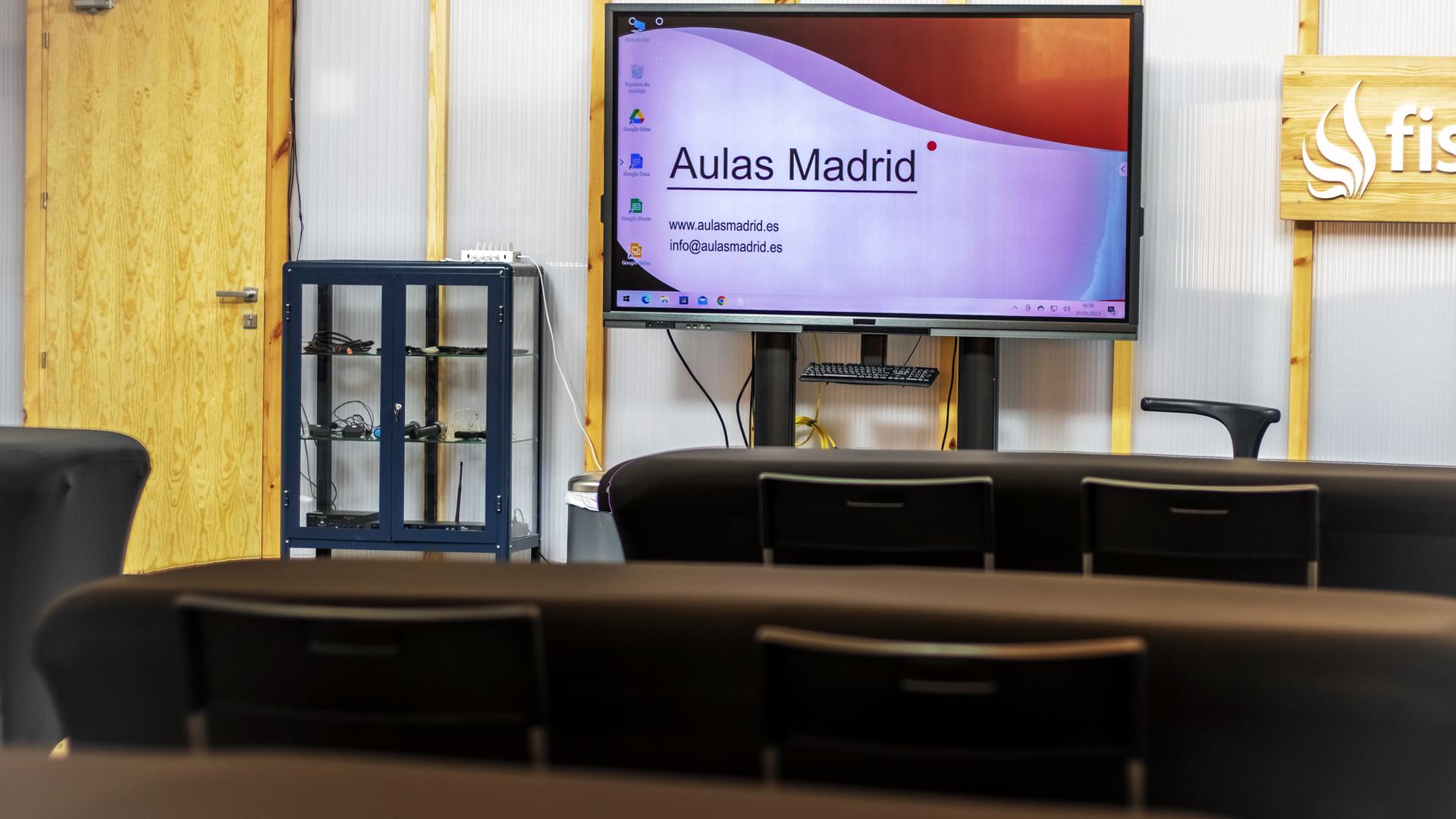 Alquiler de aulas en Madrid